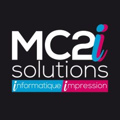 Logo Short MC2i Solutions HD Noir