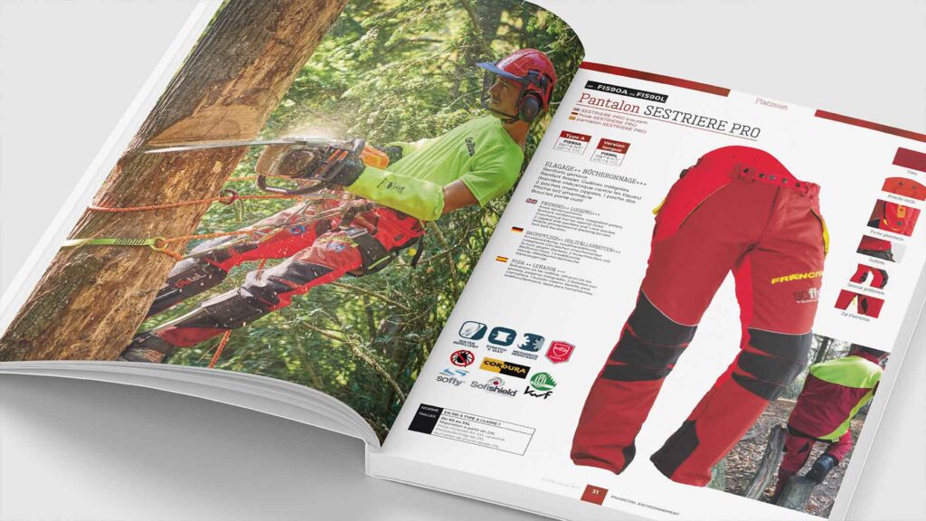 Packaging et catalogue produits d'entretien pour HPC 7 Catalogue Francital par JLS Studio