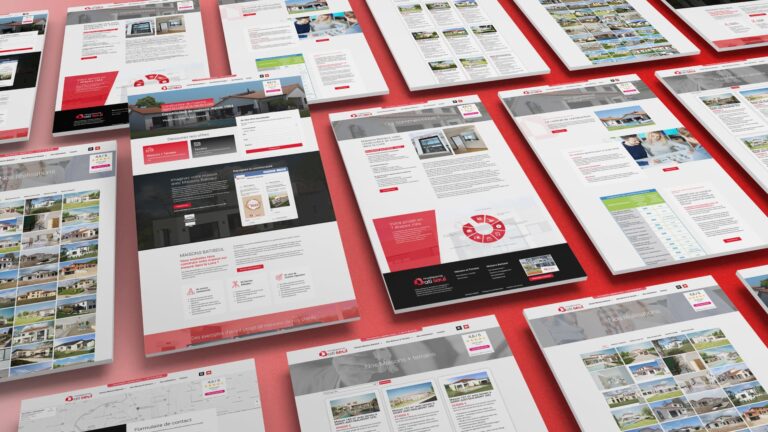 Site internet Maisons Batiseul avec annonces synchronisées, réalisé par JLS Studio