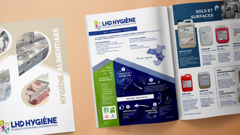 Catalogue LHD conçu et imprimé par JLS Studio