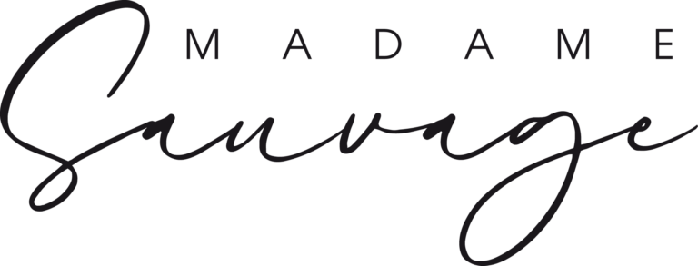 Logo madame sauvage noir