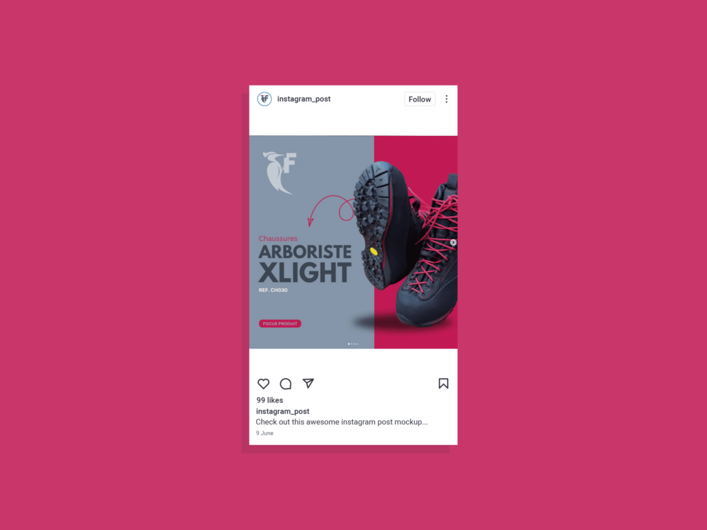 Publications réseaux sociaux Francital créées par JLS Studio
