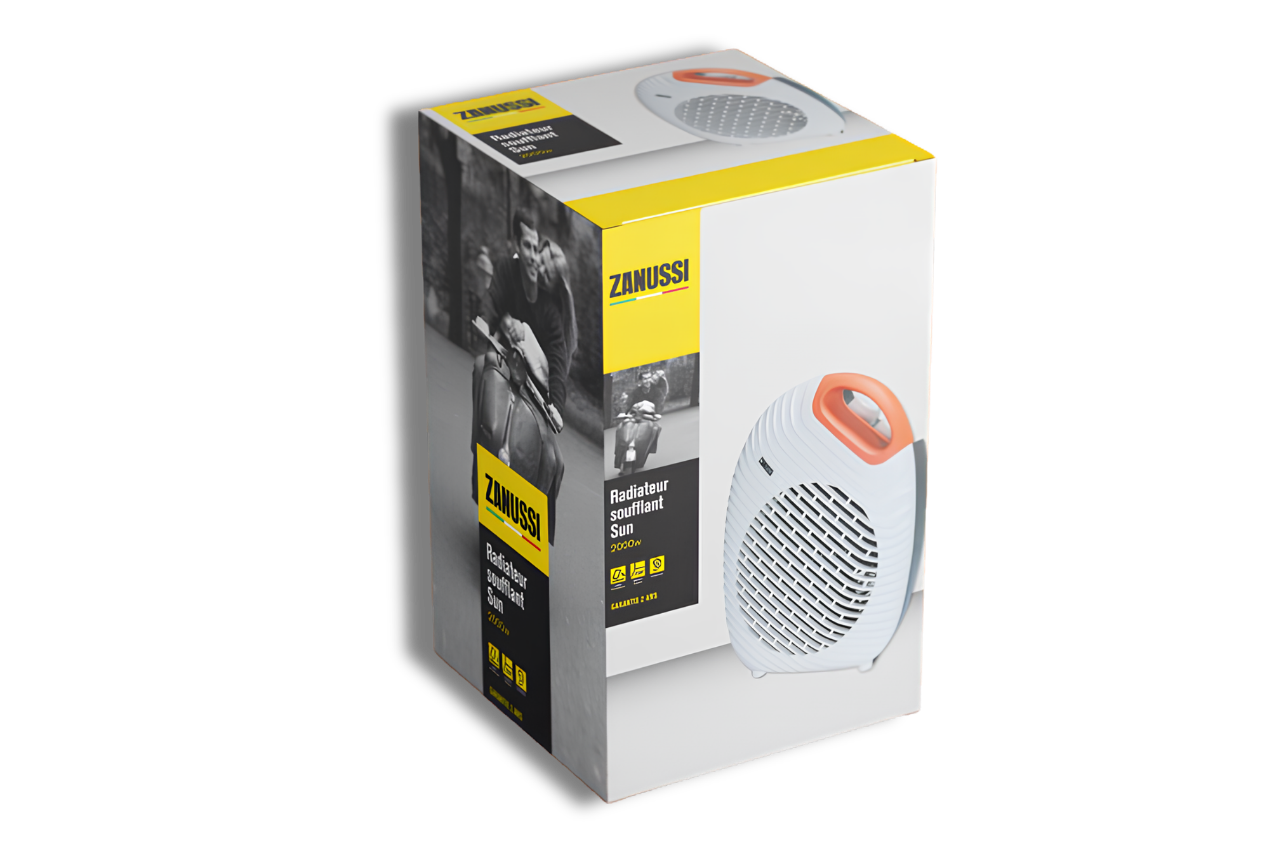 Packaging Zanussi conçu par JLS Studio