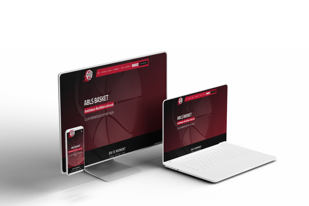 Site internet ABLS réalisé par JLS Studio, agence web dans la Loire