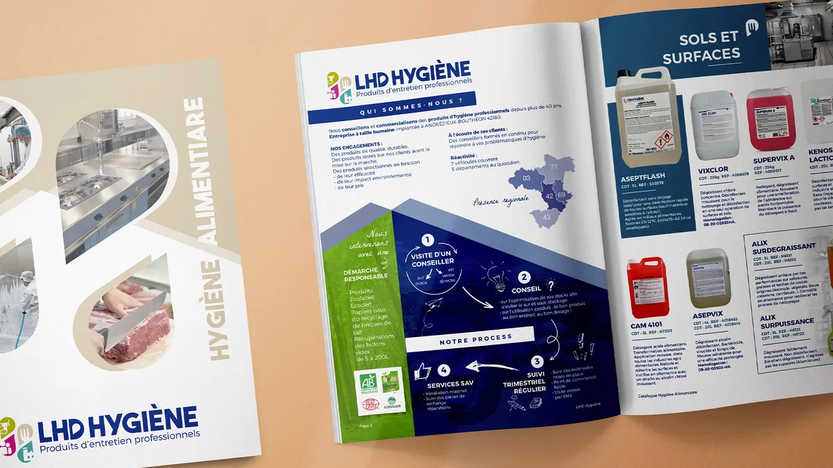 Identité visuelle et site internet pour Boudon Rectification 8 Catalogue LHD conçu par JLS Studio